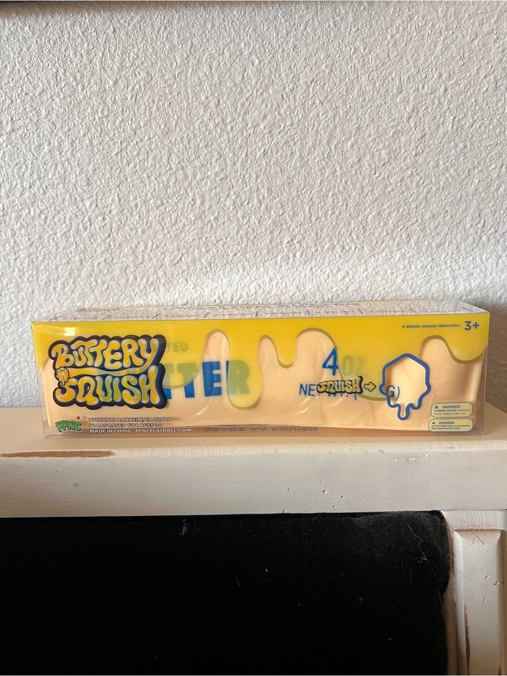 Giant Buttery Squish Butter Toy Stress Ball NEW